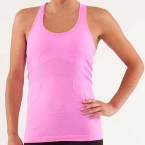 Lululemon pink racerback tank